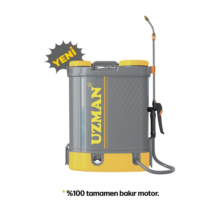 Uzman 16 Litre Şarjlı Pülverizatör